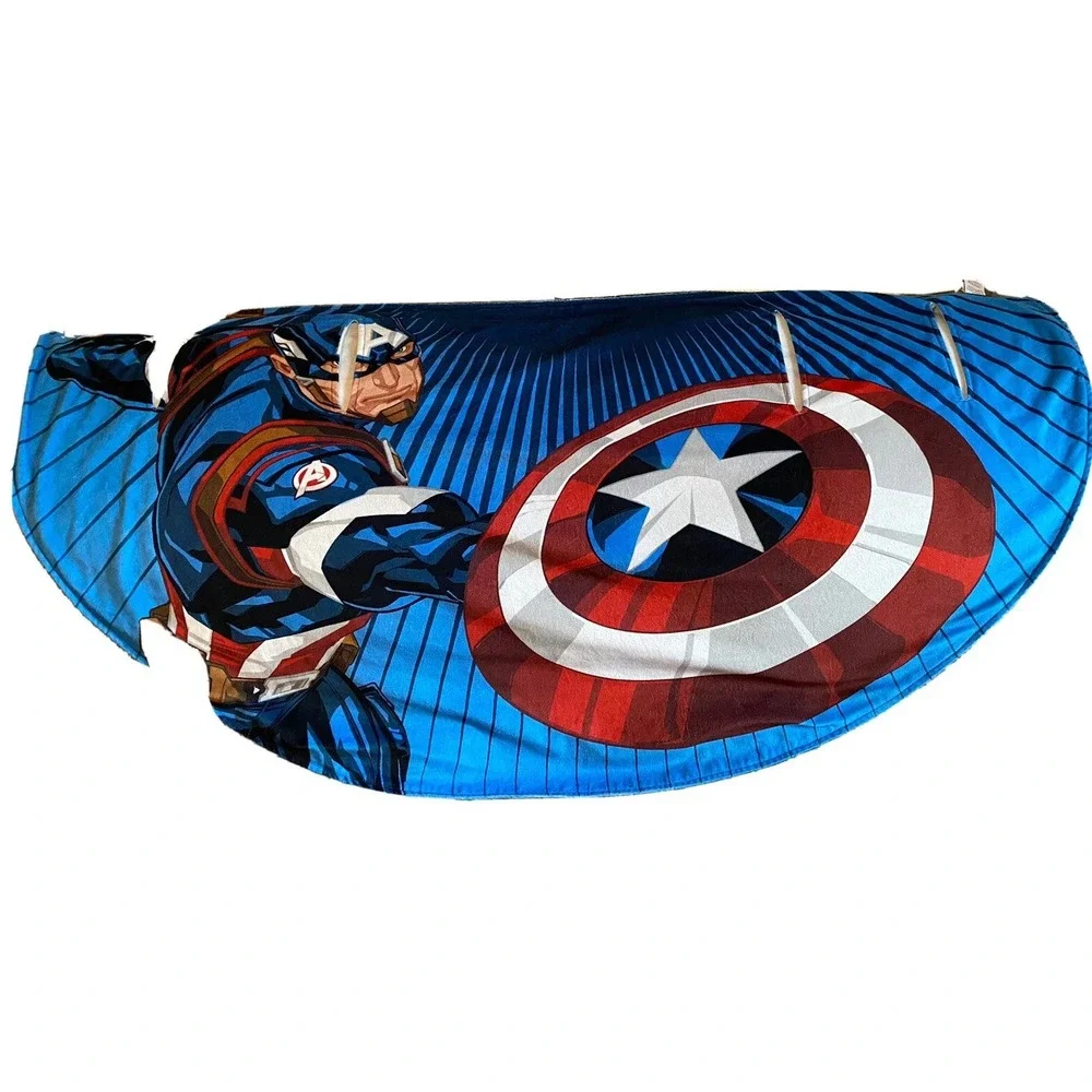 Cozy Wings Avengers Captain America Blanket Marvel Comics Hero 50